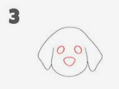como desenhar um cachorro?